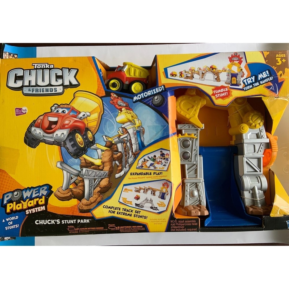 NIB Tonka Chuck & Friends Chuck’s Stunt Park